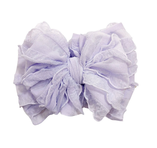 Oakley Jane Registry Rockin' Royalty 'Lavender' Ruffle Bow