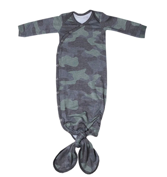 Nolyn Wade Registry Copper Pearl 'Hunter' Knotted Gown