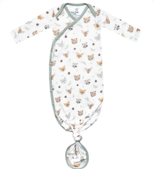 Nolyn Wade Registry Copper Pearl 'Wilder' Knotted Gown