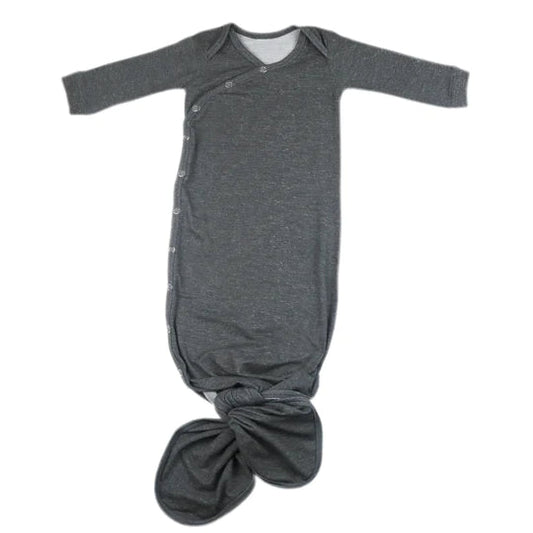 Nolyn Wade Registry Copper Pearl 'Slate' Knotted Gown