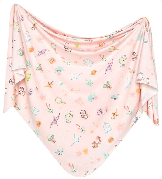 Claire Jean Registry Copper Pearl 'Enchanted Friends' Swaddle