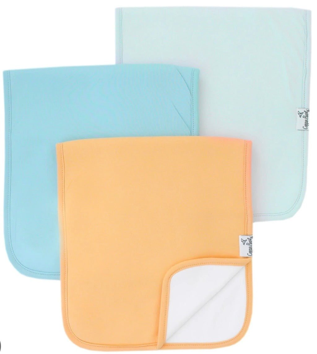 Baby Brown Registry Copper Pearl 'Bennie' Burp Cloth Set