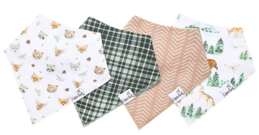 Baby Brown Registry Copper Pearl 'Wilder' Bib Set