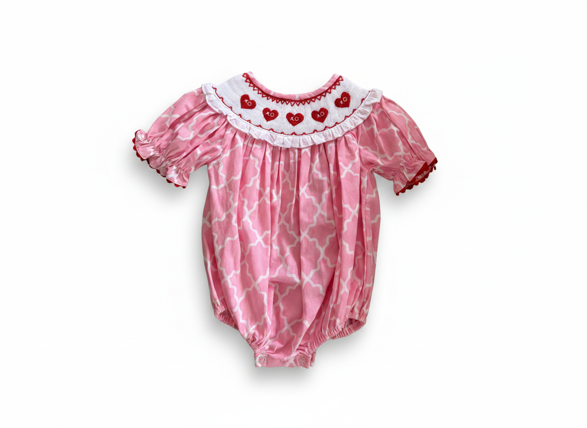 Sadie Solis Registry Babeeni 'XO' Bubble Romper