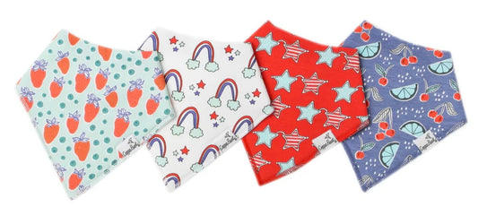 Baby May Registry Copper Pearl 'Liberty' Bibs