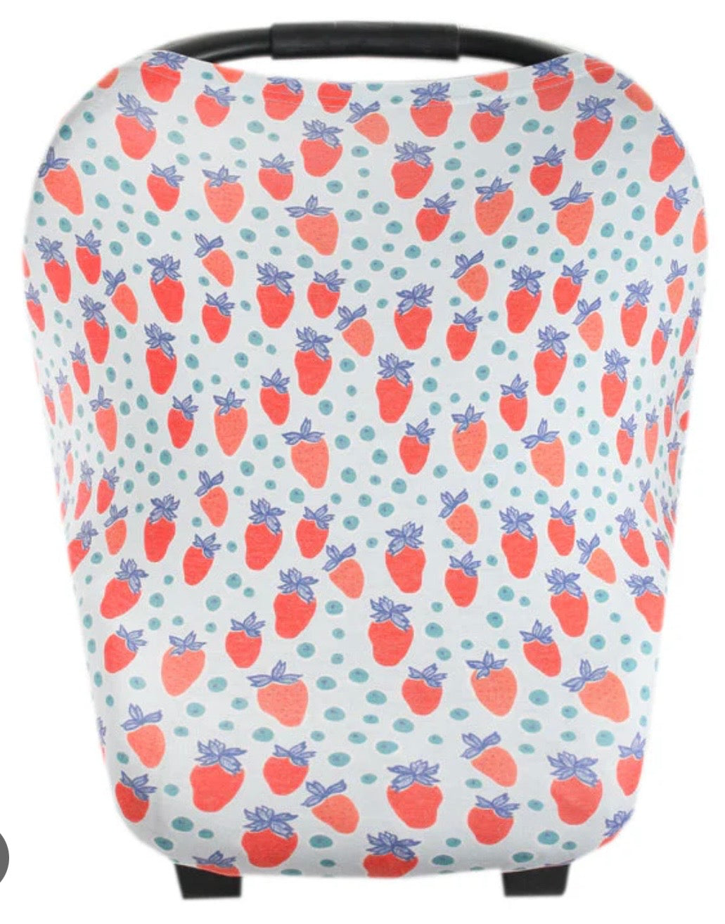 Baby May Registry Copper Pearl Strawberry Multi-Use Cover