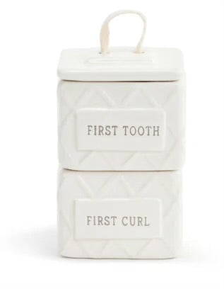 Elizabeth Juliette Registry First Tooth/First Curl Keepsake Box