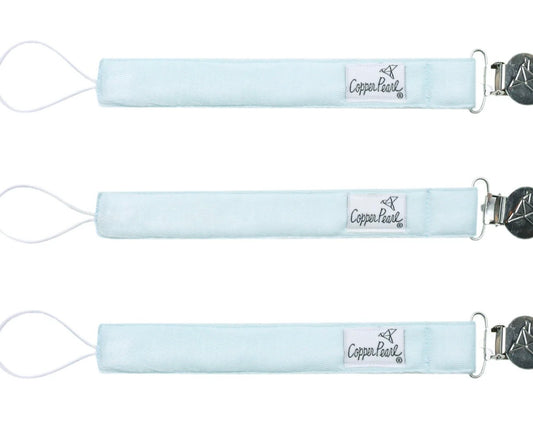 Copelan Walker Pitts Registry Copper Pearl 'Air' Binky Clip Set