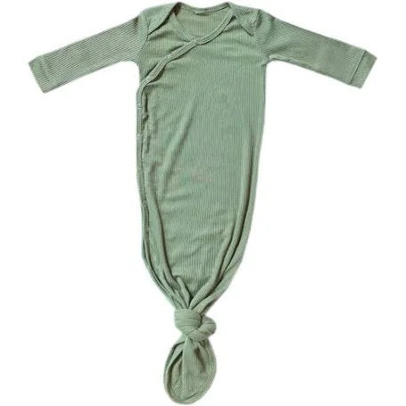 Lincoln Allen Registry Copper Pearl 'Clover Ribbed' Knotted Gown