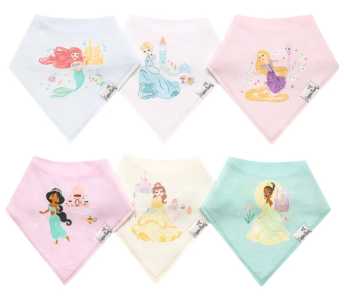 Remedy Rain Registry Copper Pearl 'Disney Princess' Bib Set