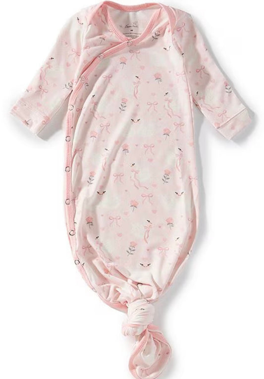 Remedy Rain Registry Copper Pearl 'Adelia' Knotted Gown