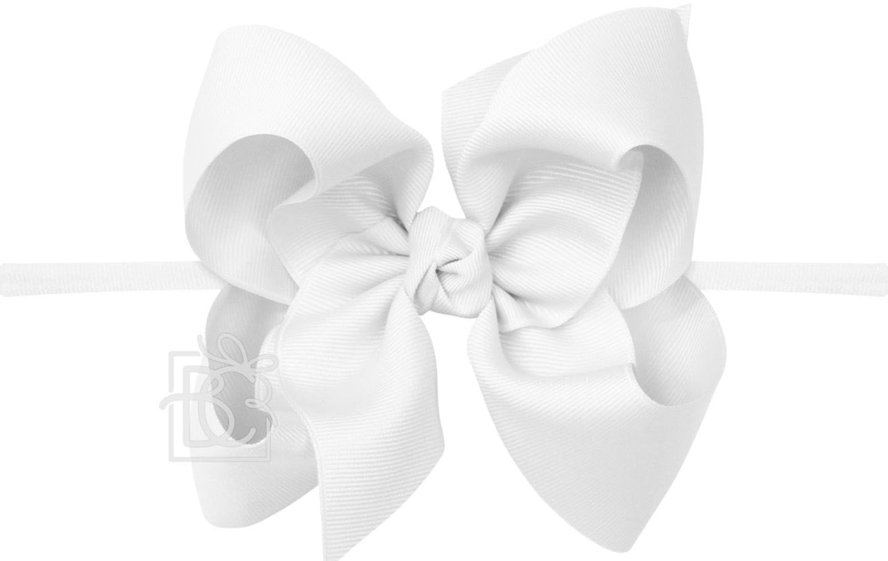 Jozi Faytte Registry Beyond Creations 4.5" White Bow