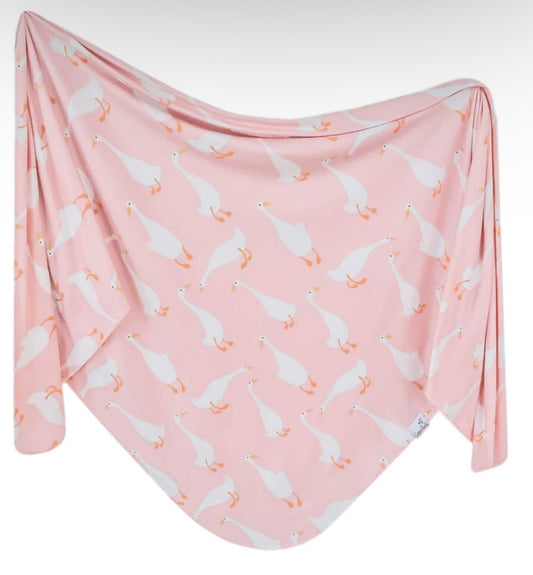 Baby Jones Registry Copper Pearl 'Goosie' Swaddle