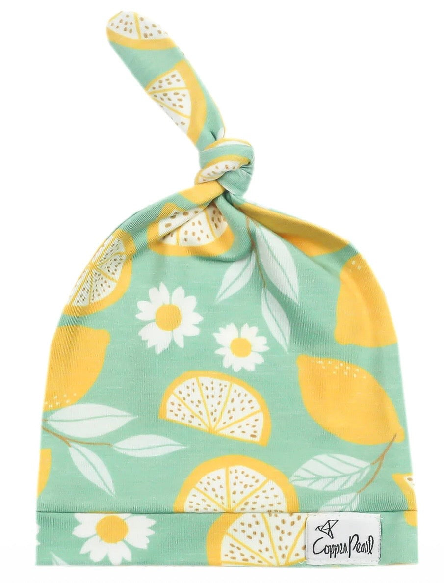 Baby Jones Registry Copper Pearl 'Lemon' Hat