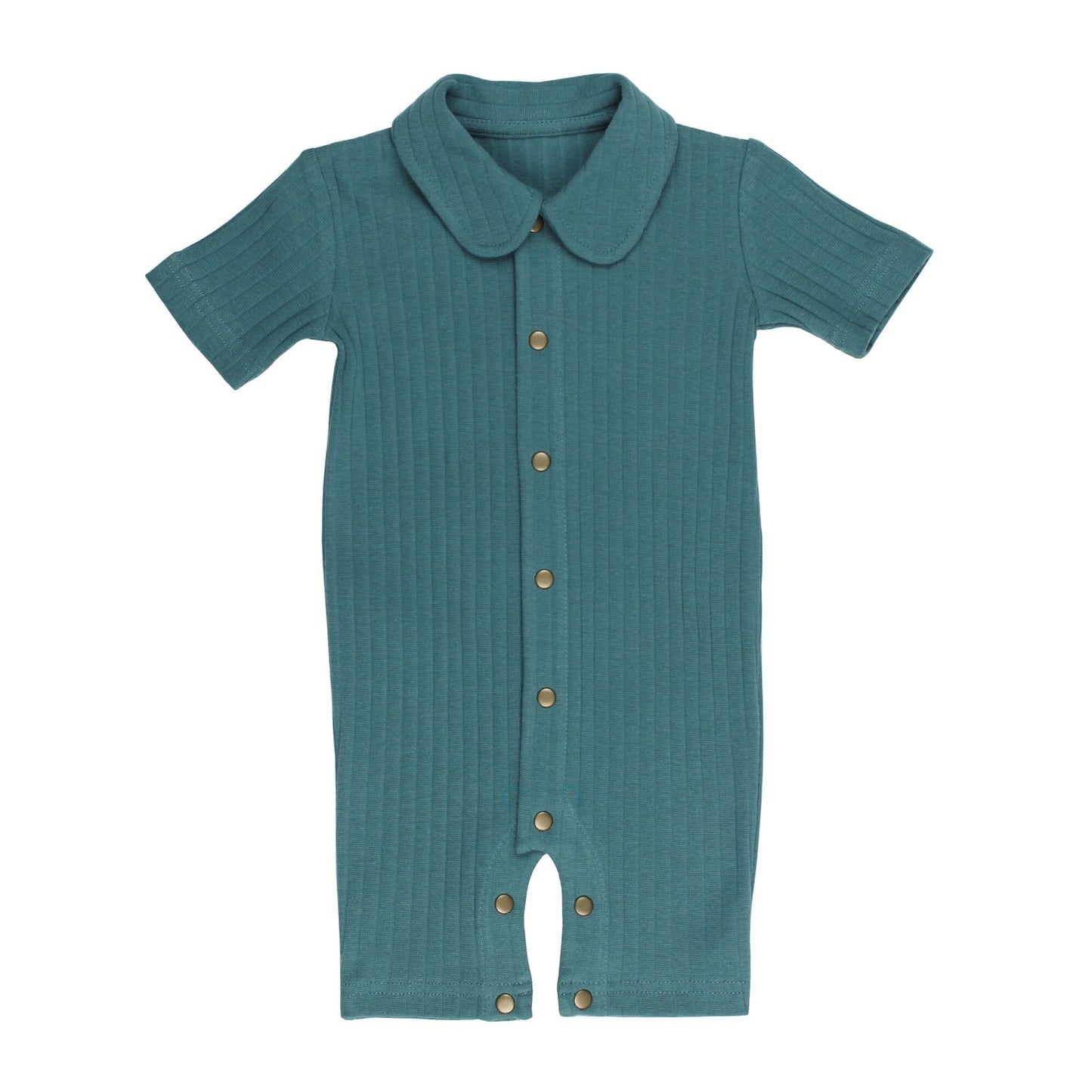 Baby O'Rear Registry Loved Baby Teal Romper