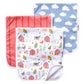 Baby Teske Registry Copper Pearl 'Farmstead' Burp Cloth Set