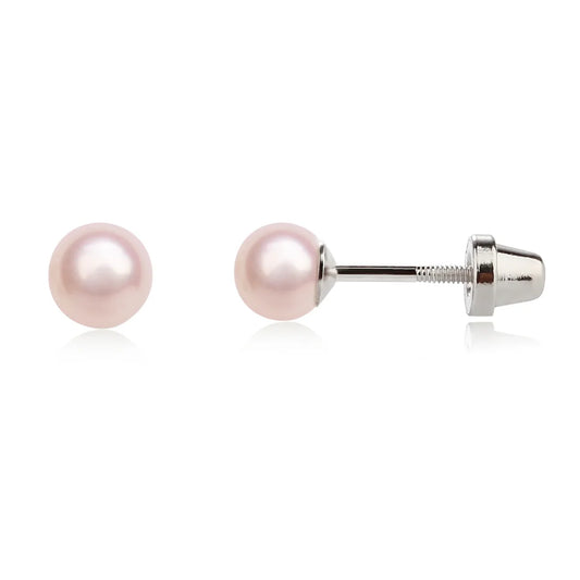Oakley Jane Registry Cherished Moments Pink Pearl Earrings