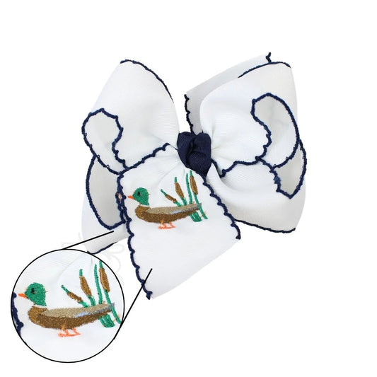 Sadie Solis Registry Beyond Creations Duck Crochet Edge Bow