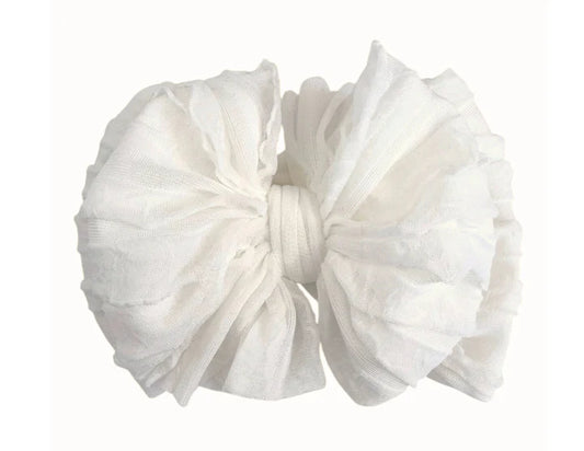 Camila Vergara Registry Registry Rockin' Royalty 'White' Headband Bow