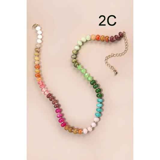 Multicolored Beaded Necklace