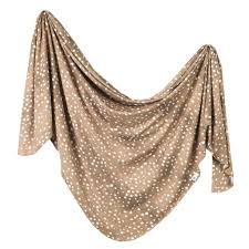 Baby Teske Registry Copper Pearl 'Fawn' Swaddle