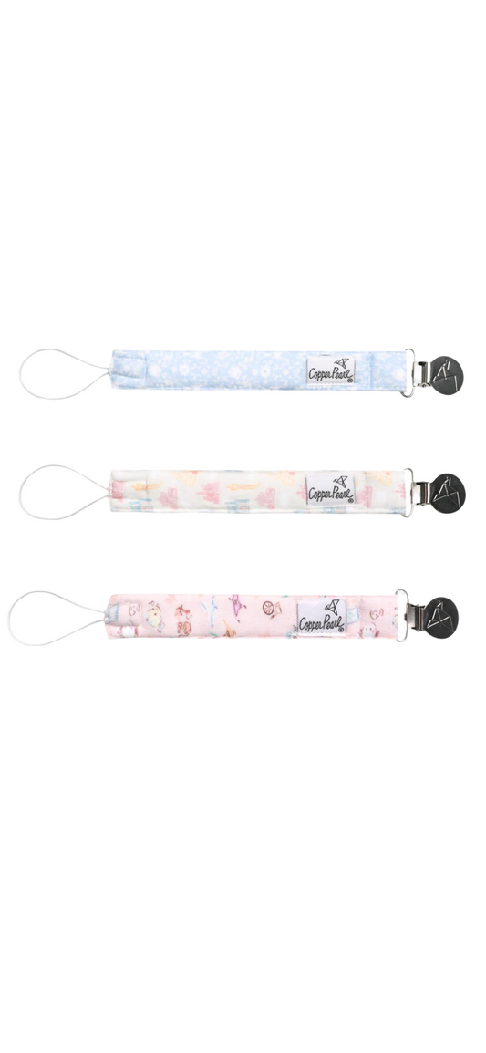 Claire Jean Registry Copper Pearl Paci Clips