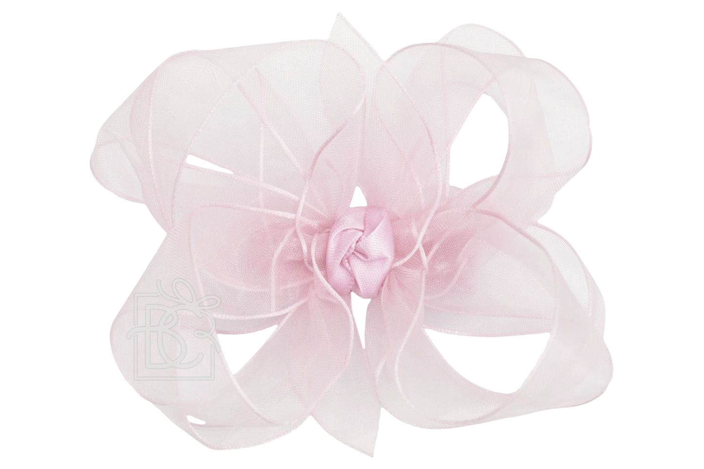 Ivee Jean Registry Beyond Creations Pink Organza Bow