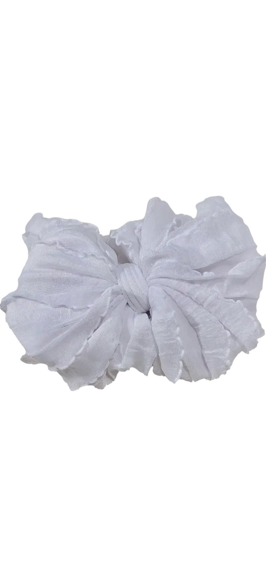 Murphy Jane Registry Rockin' Royalty 'White' Headband Bows