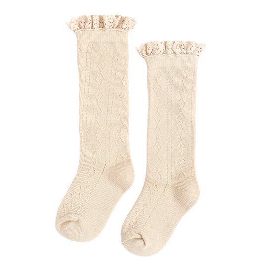 Whitlee Jade Registry Little Stocking Co. 'Vanilla' Socks