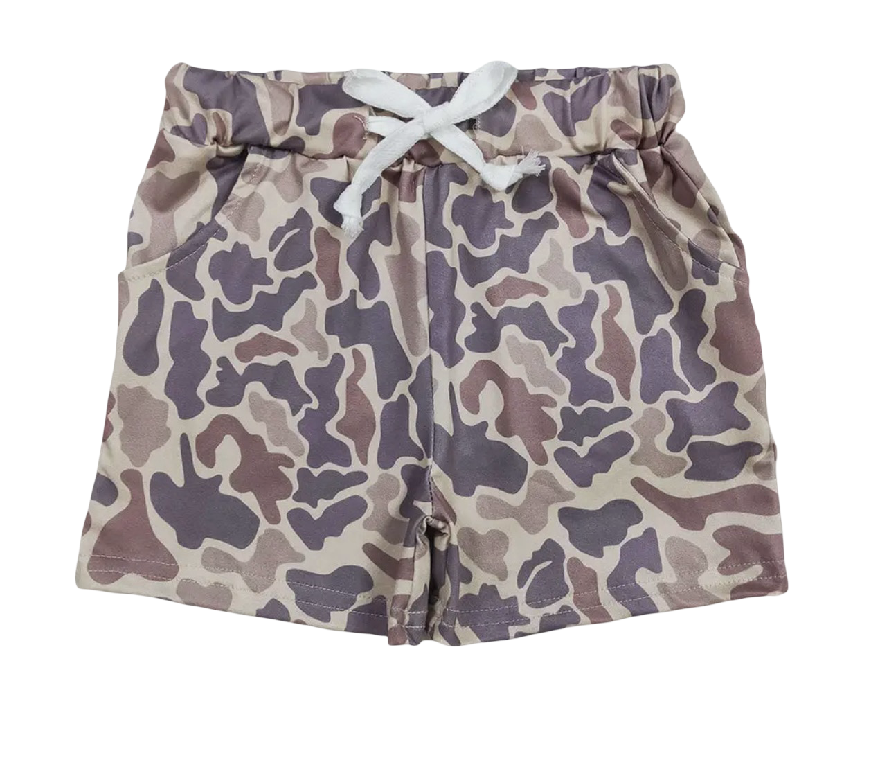 Wayland Basil Registry Old School Light Brown Camo Shorts
