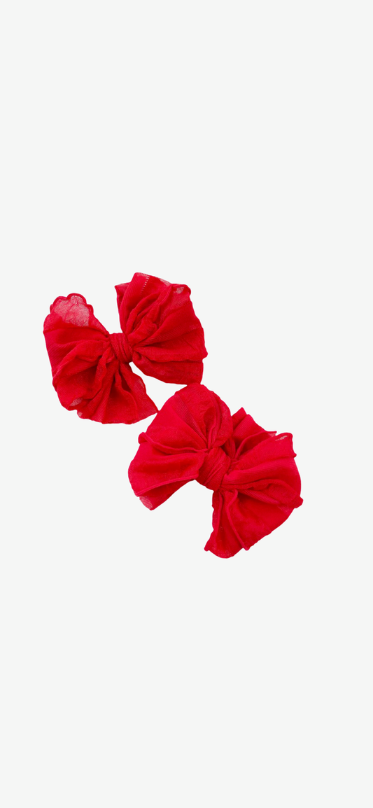 Ivee Jean Registry Beyond Creations Red 2-Pack Mini Bows
