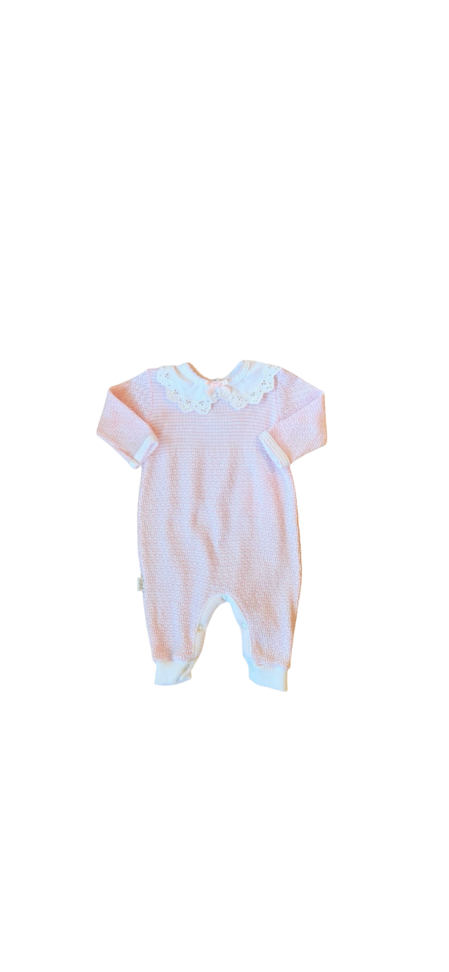 Ivee Jean Registry Paty Pink Ruffle Romper