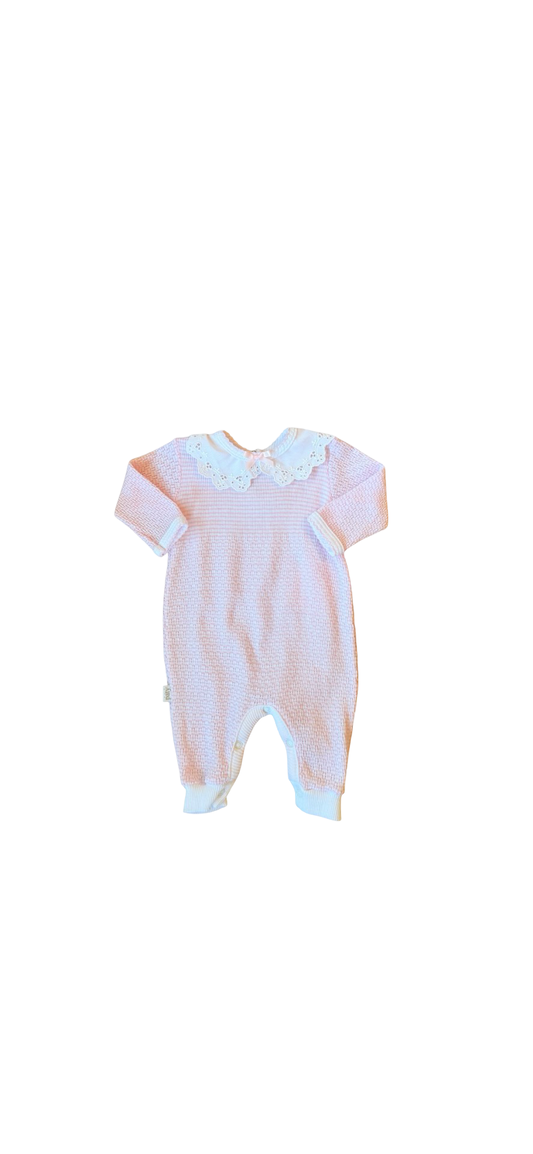 Ivee Jean Registry Paty Pink Ruffle Romper