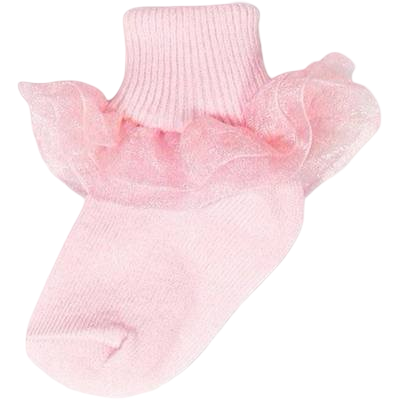 Whitlee Jane Registry Baby Deer Pink Ruffle Socks