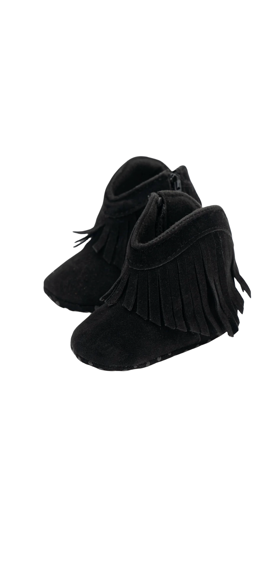 Whitlee Jade Registry Black Fringe Boots