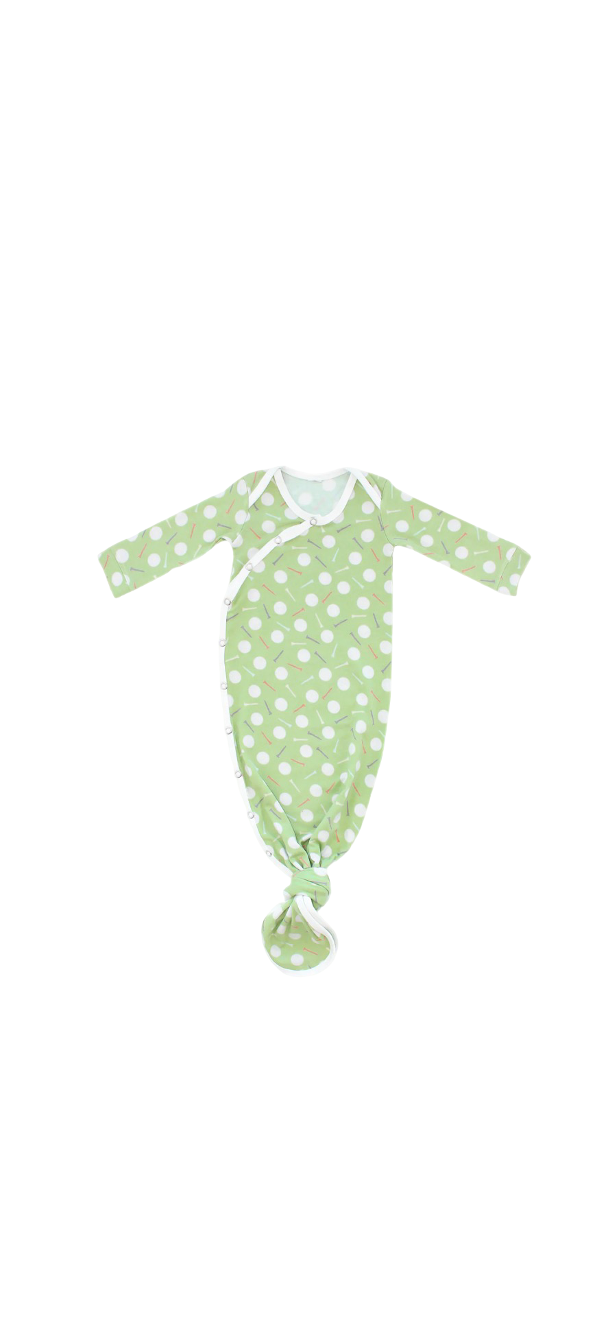 Miller Whittlesey Registry Copper Pearl 'Bogey' Knotted Gown