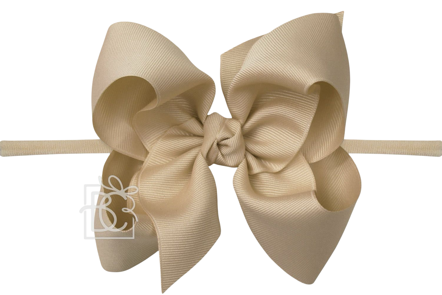 Baby Wrenli Registry Beyond Creations 'Oatmeal' Bow