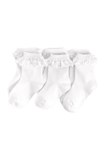 Ivee Jean Registry Little Stocking Co. Ruffle 5-Pack Socks