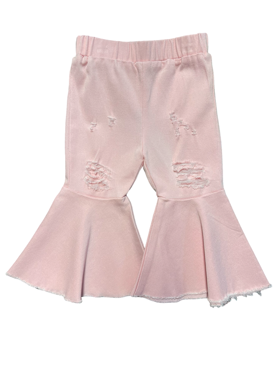 Claire Jean Registry Bailey's Blossom Pink Bell Bottoms