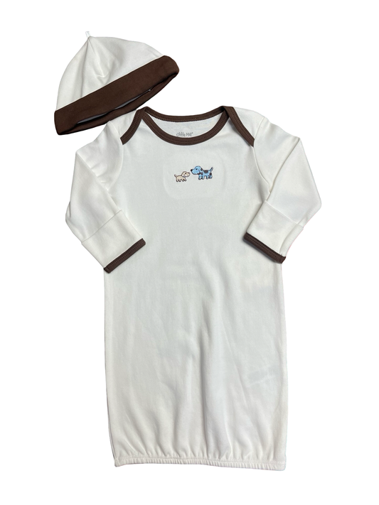 Miller Whittlesey Registry Little Me Puppy Gown