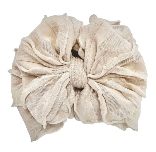 Caroline June Harville Registry Rockin' Royalty 'Sandy' Ruffle Headband Bow