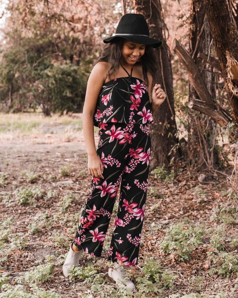 Peyton Bre Halter Jumpsuit Romper