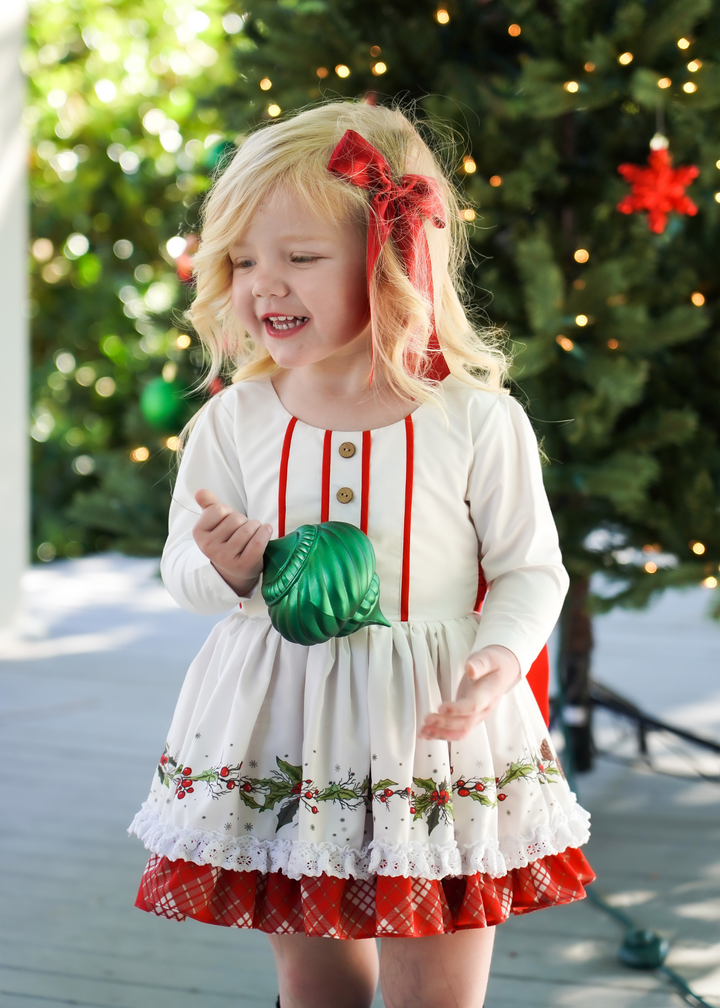 Be Girl Clothing 'Lottie' Holly Berry Dress