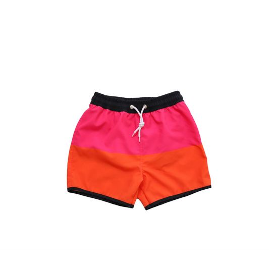 Blueberry Bay 'Summer Heron' Swim Trunks