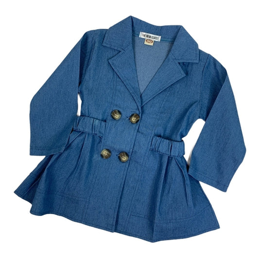 The New Class Chambray Trench Coat