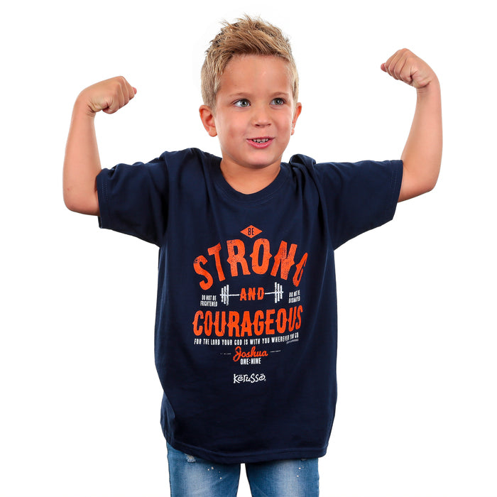 Kerusso Youth Tee Be Strong & Courageous