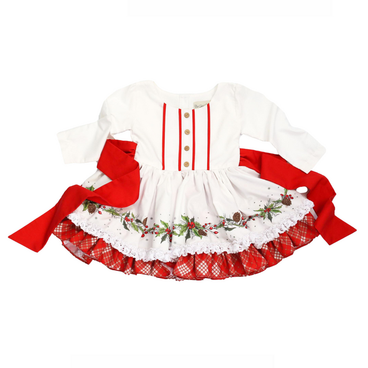 Be Girl Clothing 'Lottie' Holly Berry Dress