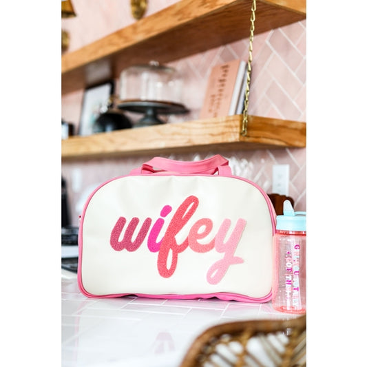 Jadelynn Brooke 'Wifey' Duffle Bag