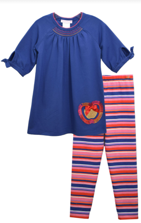 "Fringed Apple" Set