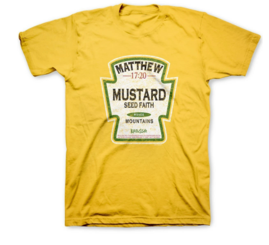 Kerusso Tee Shirt Mustard Christian Shirt